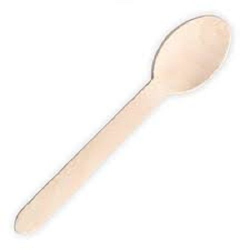 Cream Elegant Design Disposable Spoons For Party And Religious Function