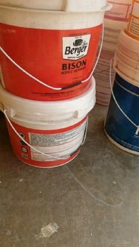 Dust Proof Easy To Apply Weather Resistance Berger Bison Acrylic Emulsion Paint Cas No: 330-54-1