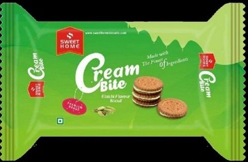Easy To Digest Hygienic Prepared Sweet And Crispy Delicious Taste Cream Bite Biscuits