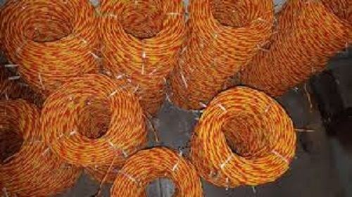 Flexible Orange And Yellow Pvc Wire And Cable For Household Industrial Electric Wiring Frequency (Mhz): 50-60 Hertz (Hz)