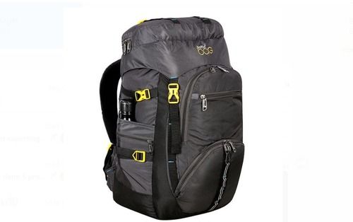 Grey Color Travel Backpack Used For Sport Camp, Hiking And Trekking  Capacity: 10 Ton/Day