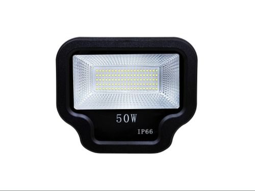 Silver Metal Materiel Electric Led Flood Light Square Shape Strond And Durable Balck Colour