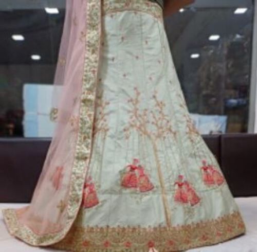 Buy Lakhnavi White Lehenga for Women Online from India's Luxury Designers  2024