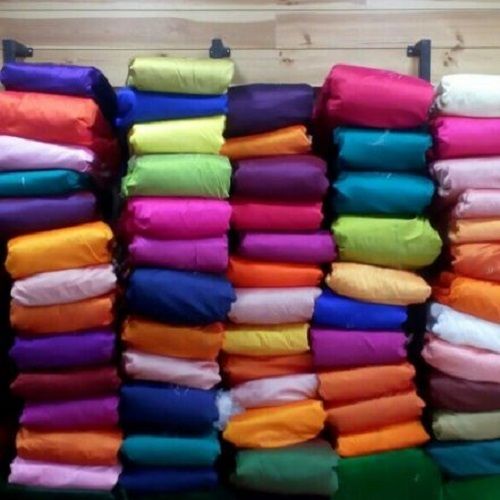 Plain Tafeta Silk Fabric For Ladies Garment Uses Density: 1:25 -1:34 ...