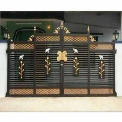 Strong And Long Lasting Fancy Designer Iron Main Gate For Home Entrance