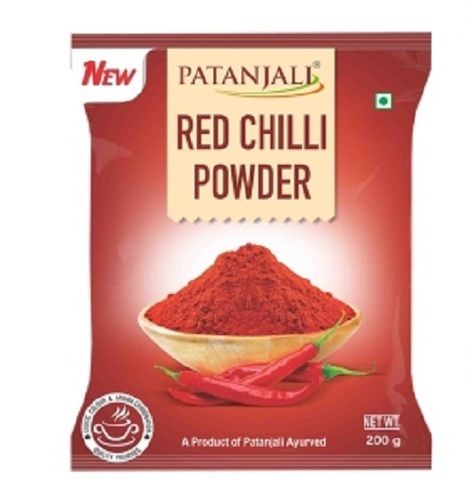 Fresh 100 Percent Natural Blended No Preservative Pure Ground Dried Patanjali Red Chili Powder