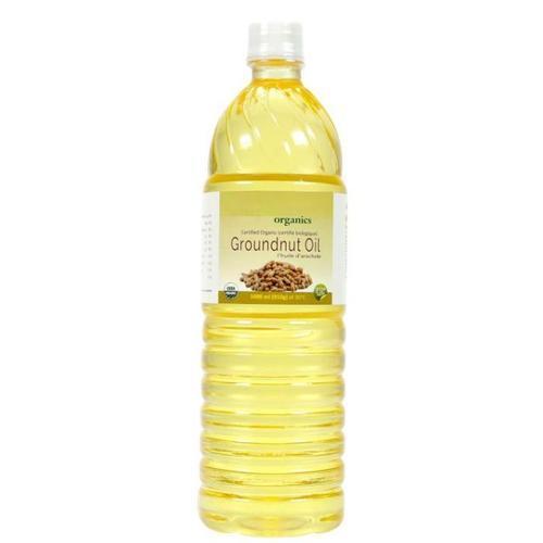 100 Percent Pure, Healthy And Organic Groundnut Oil Yellow Color For Cooking Grade: A