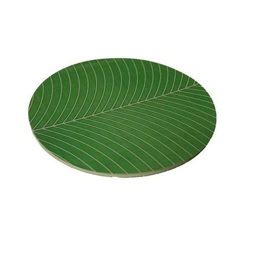 100% Pure Round Green Paper Banana Leaf For Making Disposable Items
