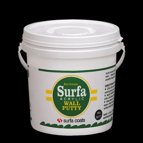 100% Pure White Liquid Acrylic Wall Putty For Home And Industrial Use