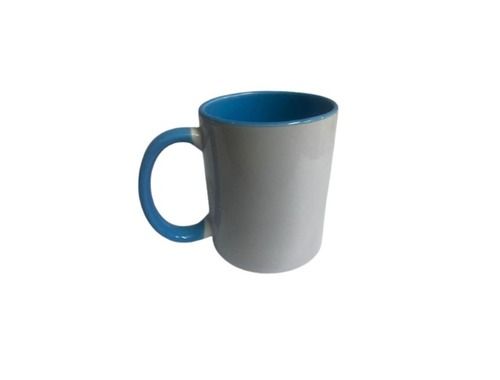 200ml Ceramic Plain Sparkle Round Shape Magic Mug For Gifting Purpose 