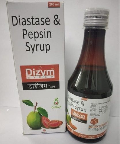 Dizym Diastase And Pepsin Syrup 200Ml General Medicines