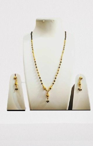 Golden Fancy And Designer Princess Look Necklace With Earings For Women