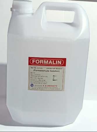 Liquid Formalin Solution 4.5 Liter For Hospital At Best Price In ...