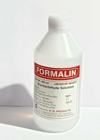 400 Ml Formalin Formaldehyde Solution For Surface Disinfectant At Best ...