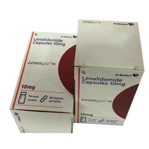 Lenalidomide 10 Mg Capsule For Treat Loose Bowels Muscle Cramps Sickness Cerebral Pain And Upper Respiratory Plot Disease