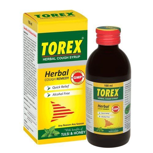 Most Effective Torex Herbal Cough Syrup 100Ml General Medicines