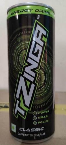 Natural Source Of Vitamins And Minerals T-Zinga Classic Energy Drink