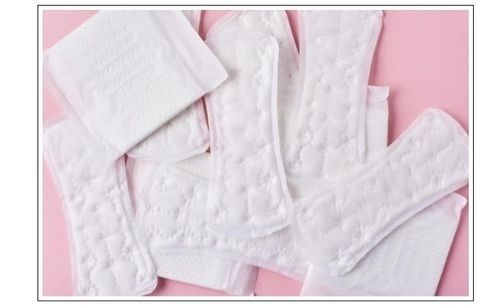 Plain White Color Sanitary Napkins