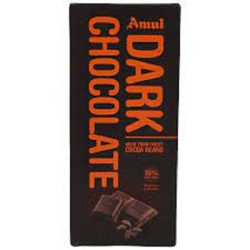 Sweet Pure Delicious Treat Color Brown Amul Dark Chocolate