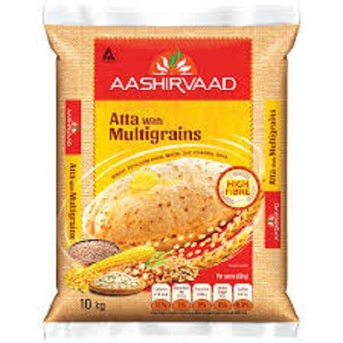 100% Fresh And Organic Whole Wheat White Aashirvaad Chakki Desi Atta Fat Content (%): 1 Ounce (Oz)