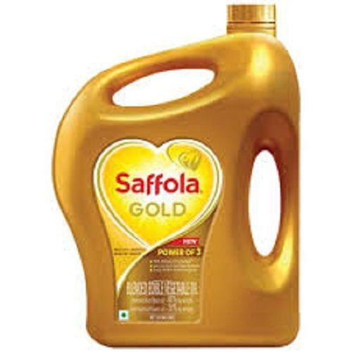 100% Pure And Natural Saffola Gold Refined Cooking Oil, Pack Of 5 Litre Bottle