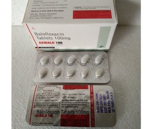 Balofloxacin Tablets 100 Mg Azibalo 100