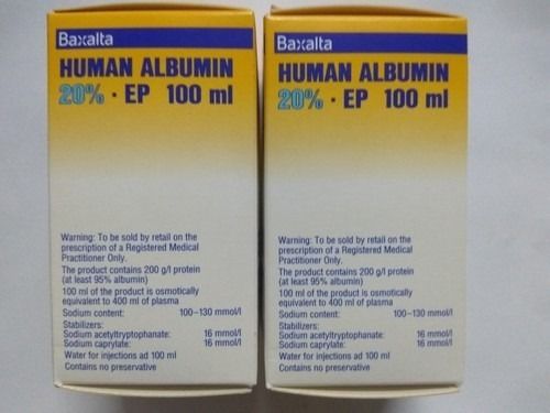 Bxalta Human Albumin Pack Of 100Ml General Medicines