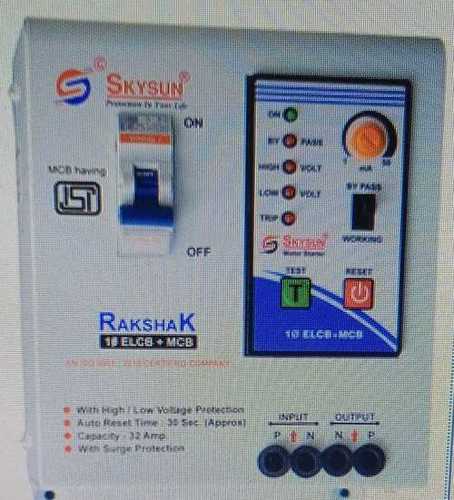 Electronic Controller With High Low Voltage Protection And Auto Reset Time