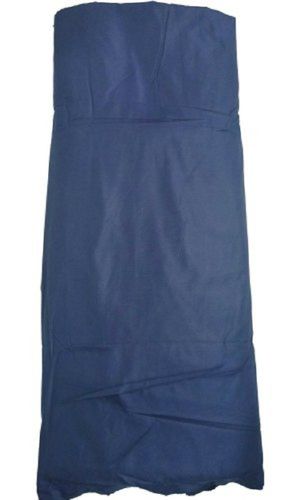 Fine Finish Nice Subtle Texture Plain Blue Raymond Gray Cotton Fabric Length: 5-7 Inch (In)