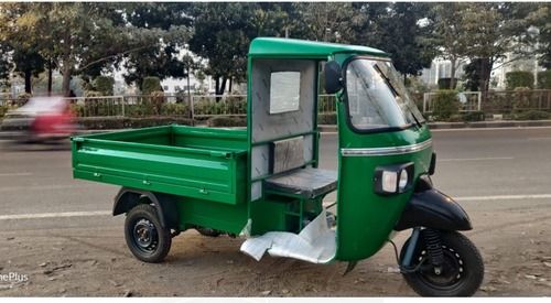 Brown Green Color Piaggio Launches Ape Electric Fx Passenger And Cargo Loader