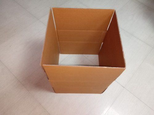 Plain Brown Color Matt Finish Corrugated Boxes For Packaging Purpose