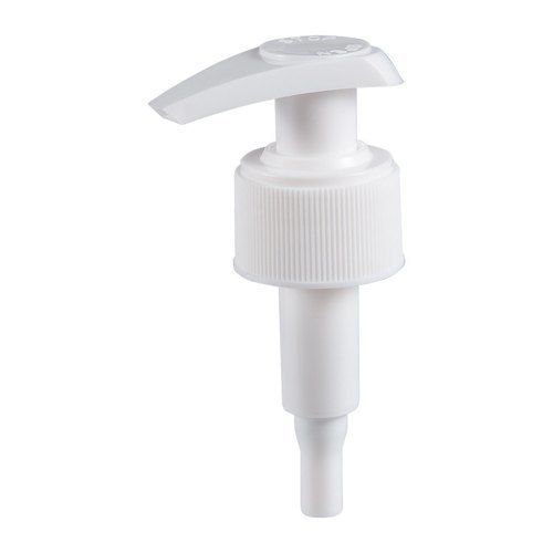 Plastic Lotion Pump In White Color With Anti Crack Properties Size: 150Ml