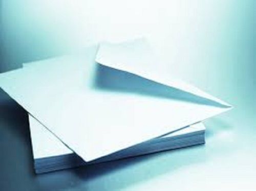 Rectangular Sustainable And Eco-Friendly 100% Recycled White Long-Sized Writing Paper