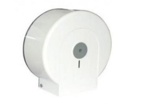 White Color Plain Pattern ABS Plastic Toilet Roll Dispenser With Hygienic