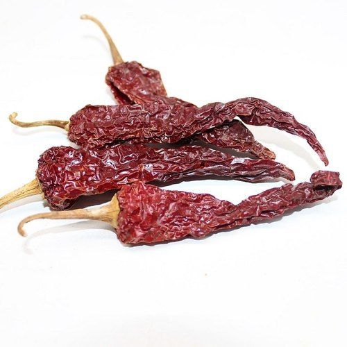 100% Fresh And Pure Byadgi Dryed Raw Chilli Dark Red Colour With Stem, Sabut Lal Mirch Grade: A