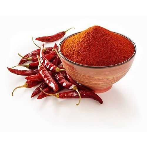 100 Percent Pure And Fresh B Grade Dried Raw Red Chilli Powder Red Colour 