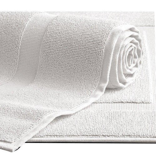 100 Percent Pure Plain Knitted Cotton White Colour Towel Plain Size 20x30