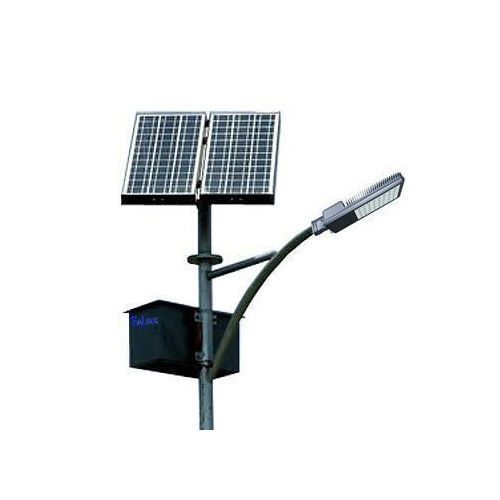 Black & Grey 12 Watt Integrated Solar Led Street Light