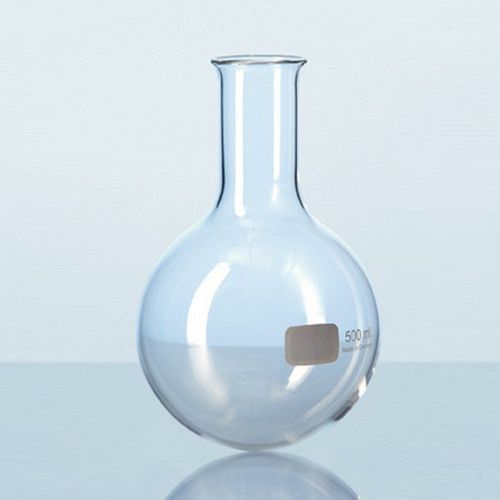 Borosilicate Glass Receivers Spherical Vessels For Laboratory