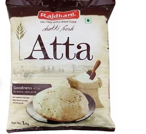 Chakki Fresh Atta With Gluten Free For Cooking (Making Roti), 0% Maida, 100% Atta