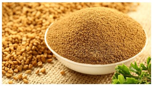 Fenugreek Dried Powder Brown Colour No Artificial Colour With Vitamins And Antioxidants