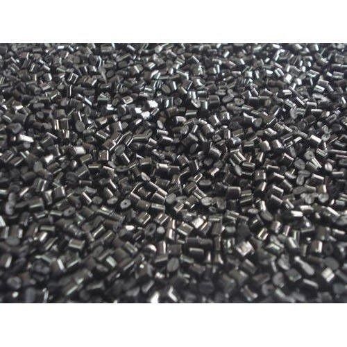 High Impact Resistance 4mm Abs Black Color Loose Granules For Making Plastic Material