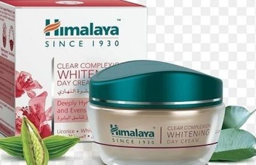 Natural Himalaya Face Whitening Cream With Green And White Ingredients: Herbal