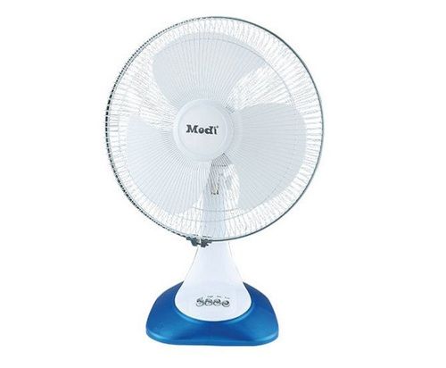 White Portable Electric 12 And 16 Inch High Speed Table Fan With 1 Year Warranty