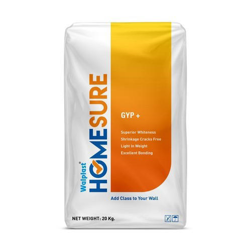 Premium High Quality Wallplast Homesure Gypsum Plaster, Capacity 20 Kg