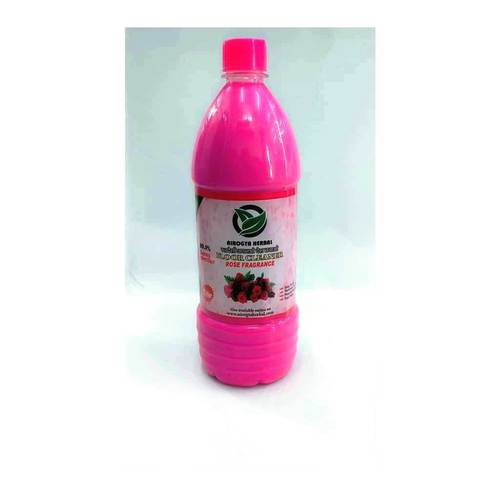 Rose Fragrance Pink Color Nirogya Herbal Floor Cleaner Liquid