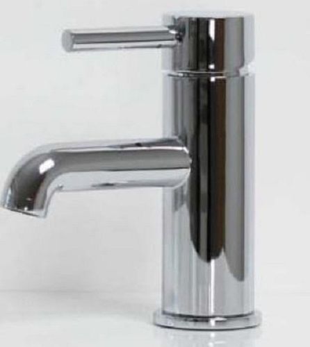 Sleek And Stylish Look Corrosion Resistant Silver Color Brass Bathroom Taps