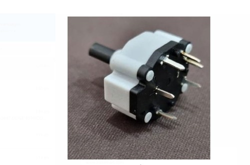 Plastic White And Black 19 Mm Fan Rotary Switch, Number Of Switch Positions 2 To 4