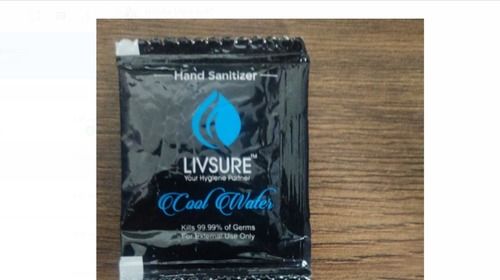  किसी भी रंग का एंटी बैक्टीरियल 10Ml Livsure इंस्टेंट हैंड सैनिटाइज़र जेल केवल बाहरी उपयोग के लिए 