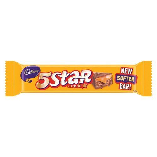 Brown Anti-Oxidants Pure Healthy Delicious And Sweet Cadbury 5 Star Chocolate